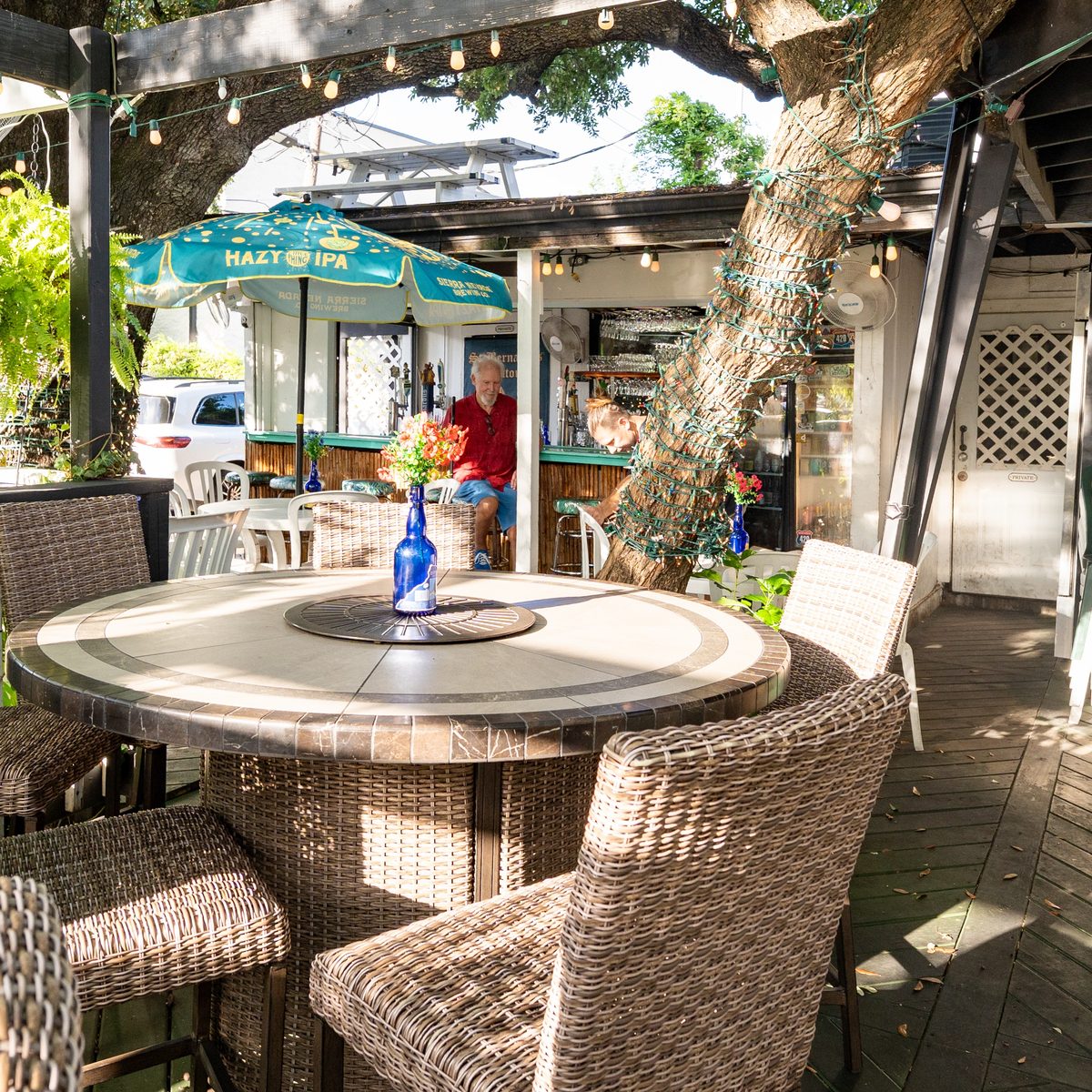 Eat Outside, Under the Oak