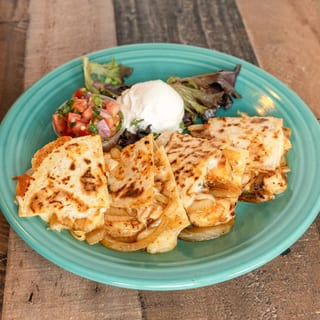 Dwarven Shrimp Quesadilla